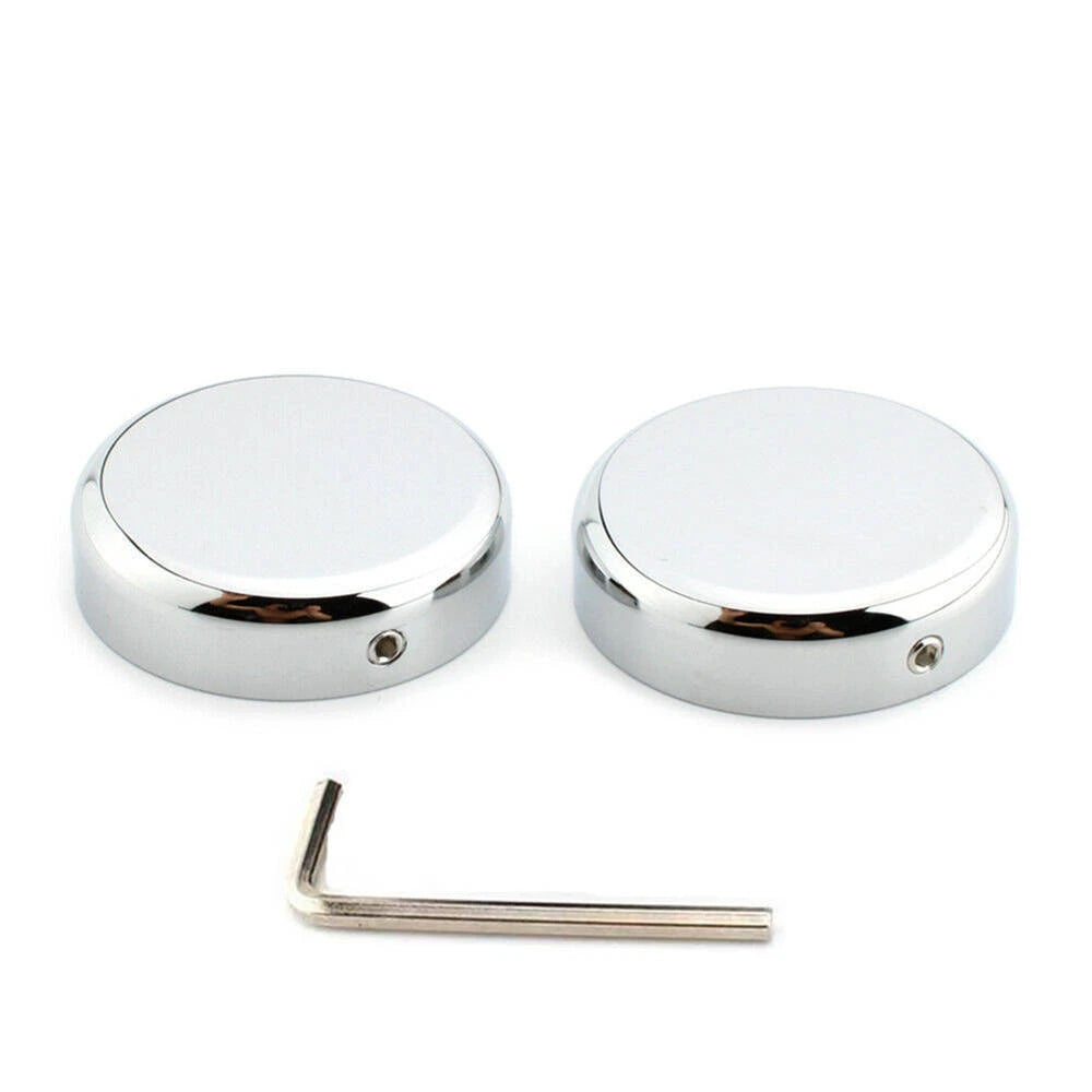 Chrome Upper Fork Stem Nut Cap Cover For Harley Softail V-ROD NIGHT ROD VRSC ST