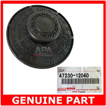 Load image into Gallery viewer, GENUINE Toyota LandCruiser 70 80 100 Series Brake Master Cylinder Reservoir Cap