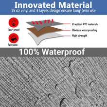 Load image into Gallery viewer, 8-21Ft Awning Vinyl Replacement Fabric Gray Fade Suit Caravan Awning Brand New