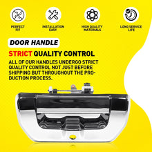 Load image into Gallery viewer, Rear Tail Gate Tailgate Handle Chrome W/O Key Hole For Great Wall GWM Cannon UTE