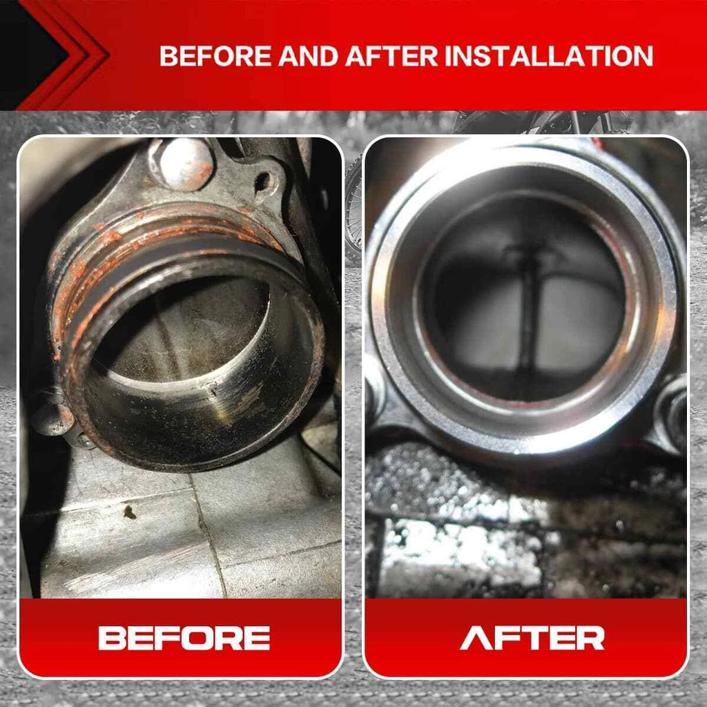 CNC NO LEAK O-ring Exhaust Manifold Flange Silver For Honda CR125 1990-2002 ST