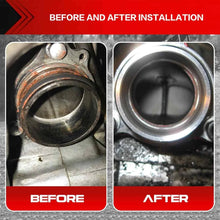 Load image into Gallery viewer, CNC NO LEAK O-ring Exhaust Manifold Flange Silver For Honda CR125 1990-2002 ST