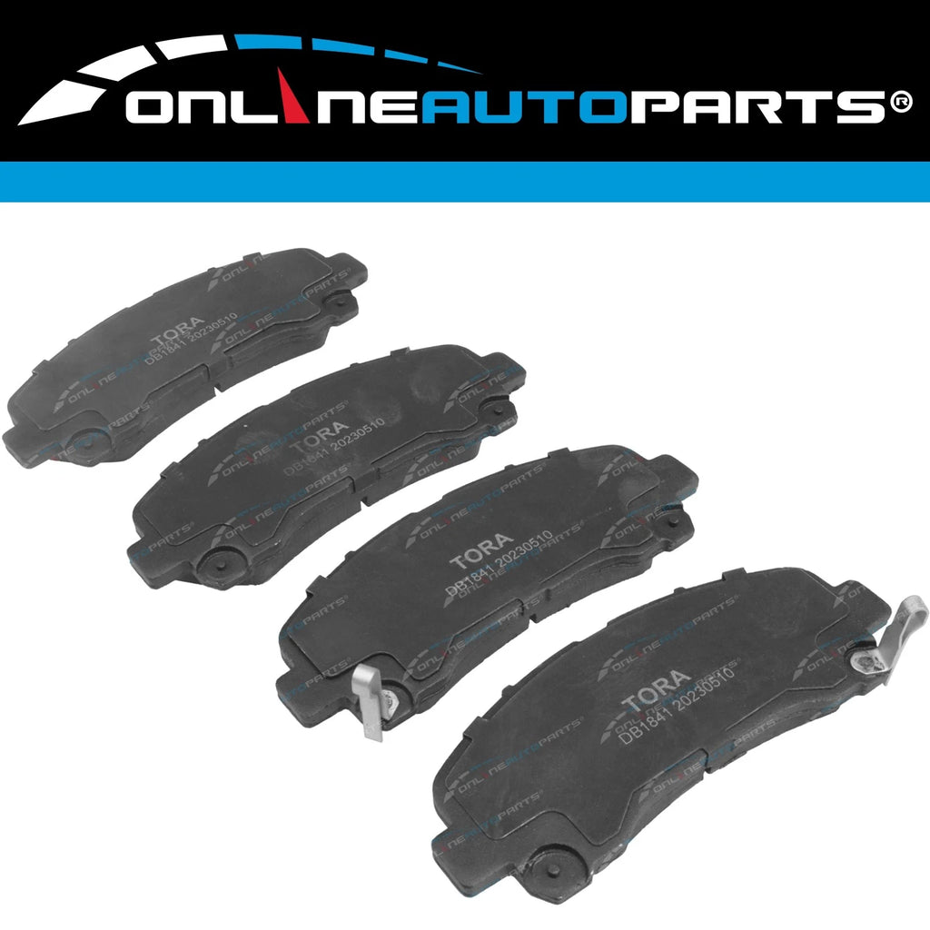 Front Disc Brake Pad Set for Isuzu MU-X UC 3.0L 2013~2020 RWD 4X4 Wagon