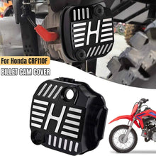 Load image into Gallery viewer, CNC Aluminum Cam Cover For Honda CRF110 2013-2024 14 15 16 17 18 Anodized Black