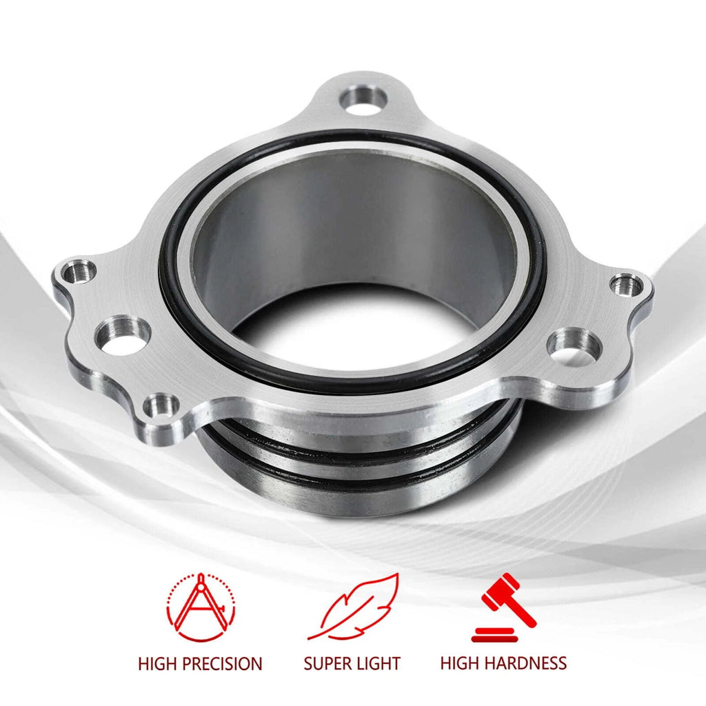 CNC NO LEAK O-ring Exhaust Manifold Flange Silver For Honda CR125 1990-2002 ST