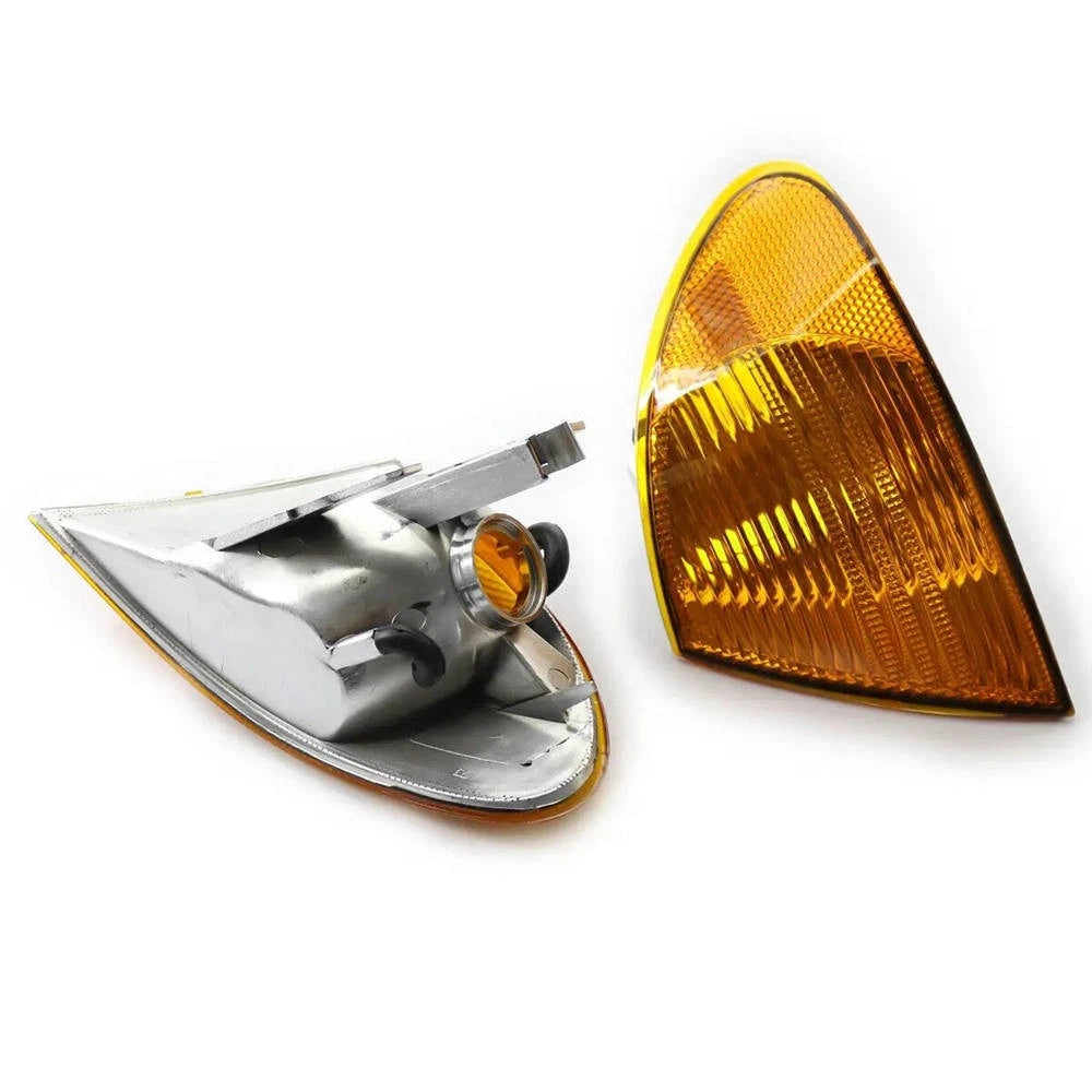 Pair Turn Signal Indicator Corner Lights For BMW 3 Series E46 Sedan 1999-2001 ST