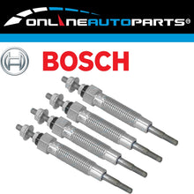 Load image into Gallery viewer, Bosch Set of 4 Glow Plugs for Triton MK 2.8L Diesel 4M40 1996~2003 Engine