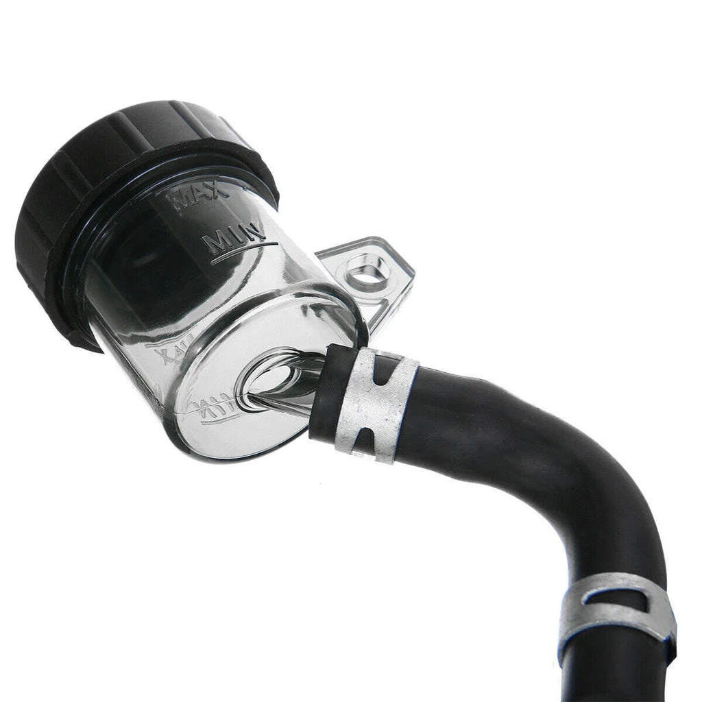 Universal Motorcycle Rear Brake Master Cylinder Oil Cup Fluid Reservoir ST