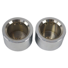 Load image into Gallery viewer, Chrome Front Axle Nut Covers Cap Kit For Harley Sportster 883 1200 Road King ST