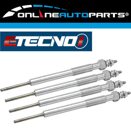 4 Diesel Glow Plugs for Holden Colorado 3.0L 08~12 4JJ1-TC Turbo - Italy Made