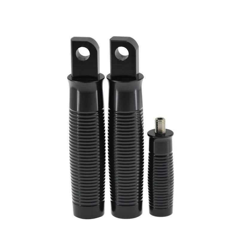 For Harley Dyna Sportster Softail Motorcycle Black Foot Shifter Peg + Foot Pegs