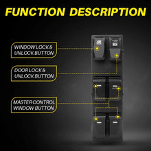 Load image into Gallery viewer, Electric Window Switch Master Control For Hyundai IX35 2010-17 Right Hand Drive