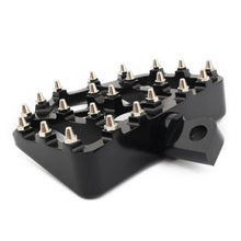 Load image into Gallery viewer, Black MX Wide Fat Floorboards Footrests Pedals For Harley Touring Softail Dyna
