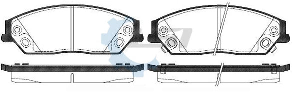 Front Brake Pads and Disc Rotors Set for Toyota AURION 3.5L GSV4OR GSV50 2006-16