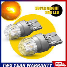 Load image into Gallery viewer, 2-10x LED WY21W 7440 T20 BRIGHT AMBER Bulb fit Indicator Turn AU Signal Canbus A