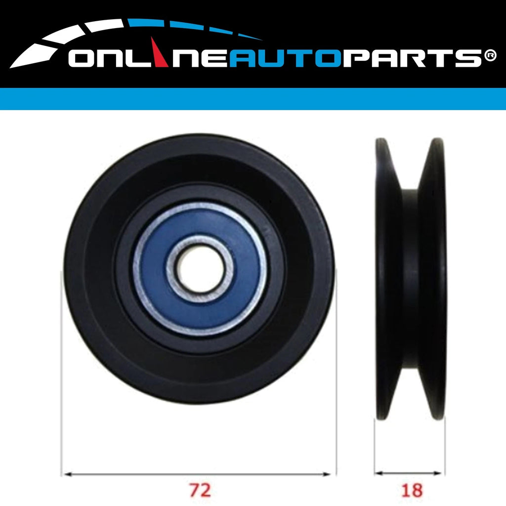 A/C Drive Belt Pulley 13A for Toyota Hilux Surf KZN130 4 cyl 3.0L 1KZ-TE 1993~95