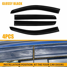 Load image into Gallery viewer, 4x Weather Shield Weathershield Window Visors for Ford Everest Next-gen 2022+