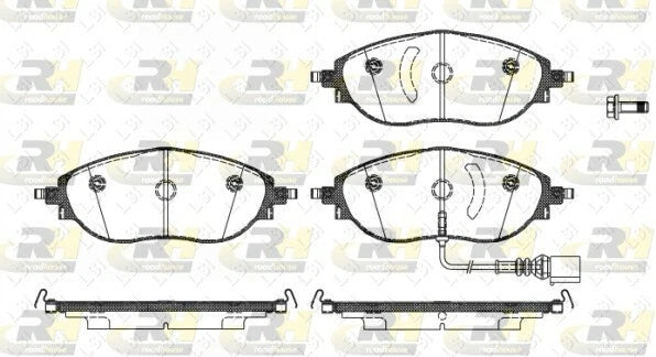 Genuine Roadhouse Front Brake Pads 1470 01 – European Spec