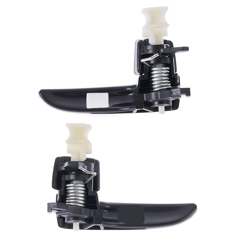 Door Handle Inner for Mazda 3 03-09 Set of 4 Black FRONT REAR LEFT+RIGHT