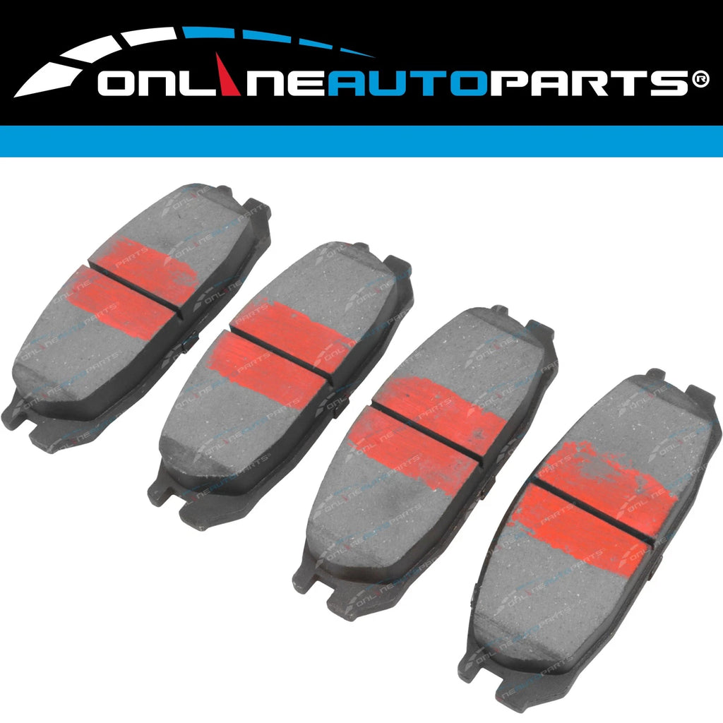 Rear Disc Rotor + Brake Pad Kit for Nissan Patrol GQ Y60 1988~1999 4X4