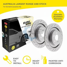 Load image into Gallery viewer, Rear Cross Drilled Brake Disc Rotors for Mercedes Benz GLE350d C292 3.0 15-19