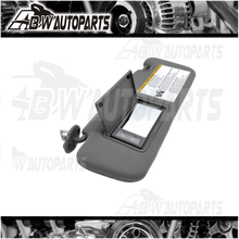 Load image into Gallery viewer, For Toyota Kluger 2014-2019 Sun Visor Left W/ Vanity Light Gray Passenger Side