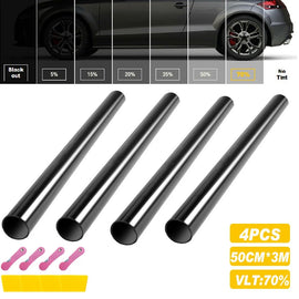 12M Ceramic Window Tint for Cars 70% Black Car House Home Office Protector DIY