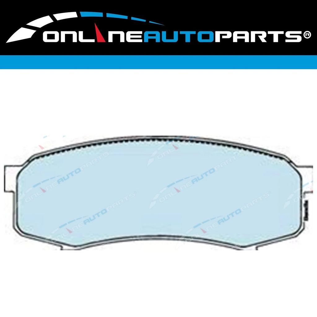 2 Rear Disc Rotors Bendix Pads for Toyota FZJ78 FZJ79 HDJ78 HDJ79 HZJ78 HZJ79