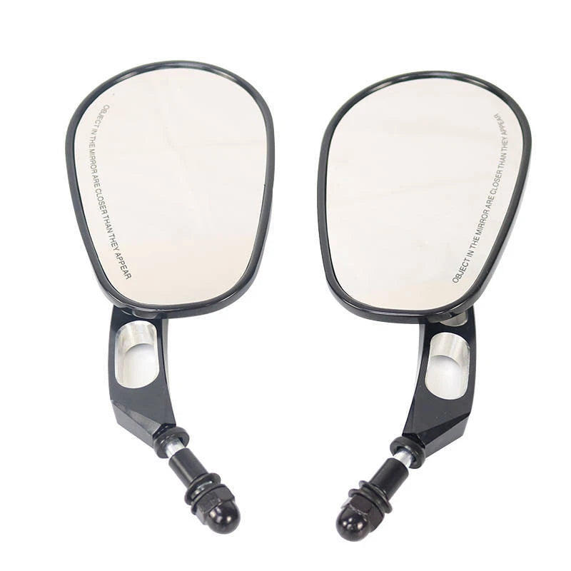 Motorcycle Black Rearview Mirrors For Harley for Dyna Touring Glide Softail ST