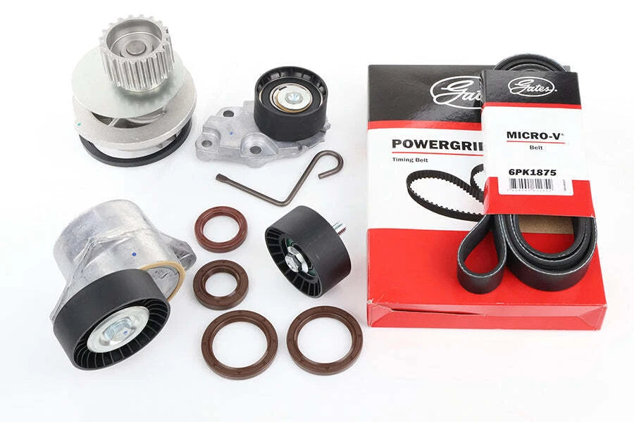 Timing Belt Kit + WP + DB + Tnsr for Holden Barina TK F16D3 1.6L DOHC