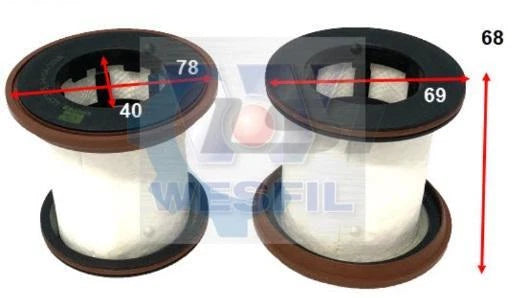 Wesfil WCF315 Filter Element For Flashlube Catch Can Pro Replaces FCCE