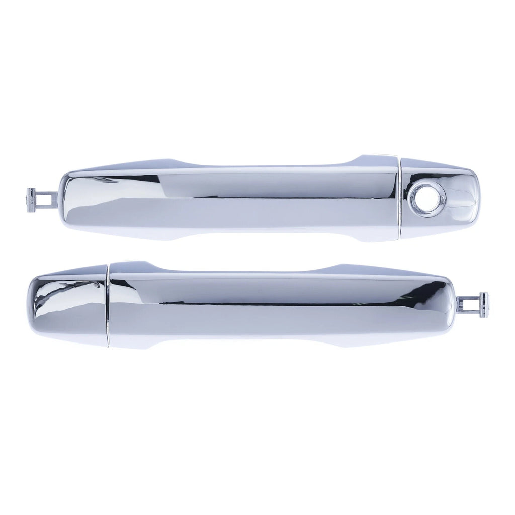 Door Handle Outer for Toyota Landcruiser J200 07-21 Set of 2 Chrome FRONT LH+RH