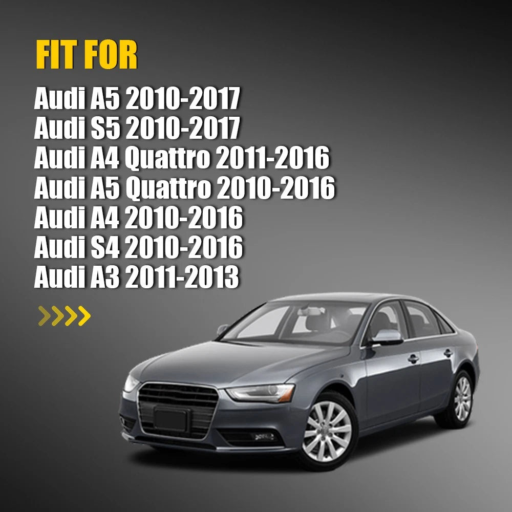 for Audi A5 Quattro S4 2010-17 Mirror Glass Heated w/ Backing Driver Right Side