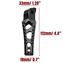 Load image into Gallery viewer, Black Rear Passenger Foot Pegs Pedal Mount For Surron Sur-Ron Ultra Bee 2023+ST