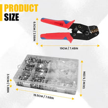 Load image into Gallery viewer, 900x Assorted Insulated Electrical Wire Connectors Kit Terminal Crimp Spade
