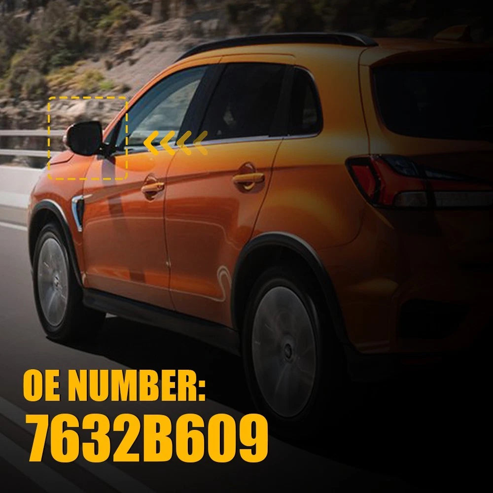 1pcs Left Side Mirror Glass Heated For Mitsubishi Outlander ASX XC XE 2013-2019.