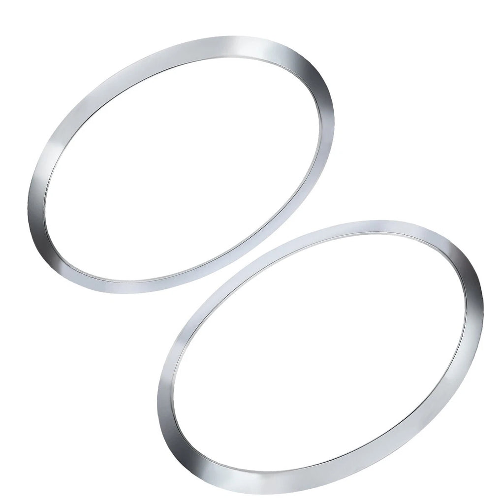 Left+Right Headlight Trim Ring Cover For BMW For Mini Cooper F55 F56 F57 14-21 S