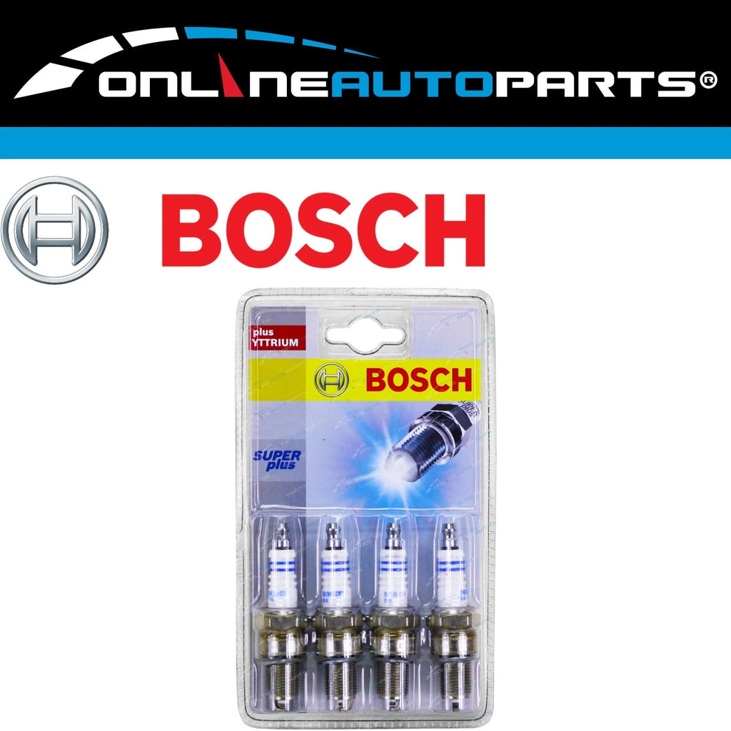 Set of 4 Bosch Spark Plugs for Triton ME MF MG MH MJ 1986-1996 4cy 2.6L 4G54 Ute