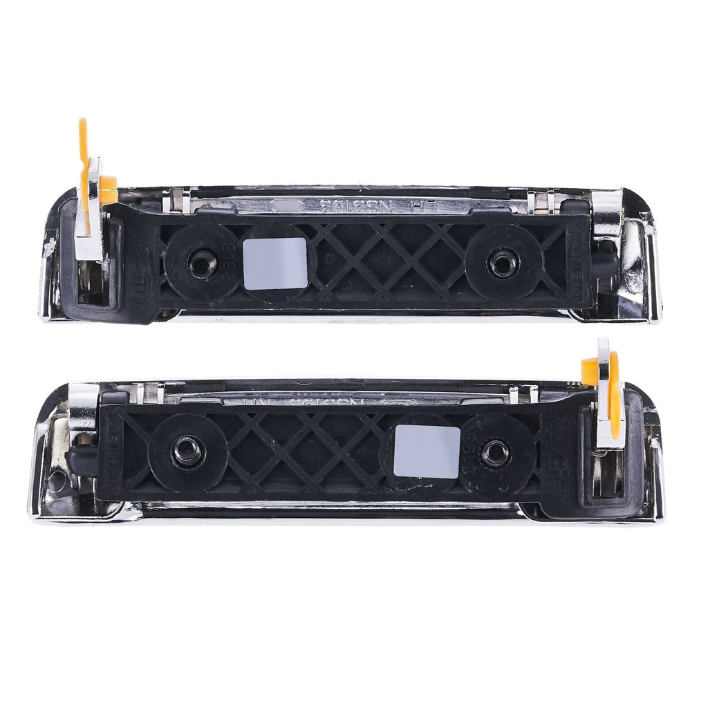 Door Handle Outer for Nissan Navara 86-97 Set of 2 Chrome FRONT LEFT+RIGHT