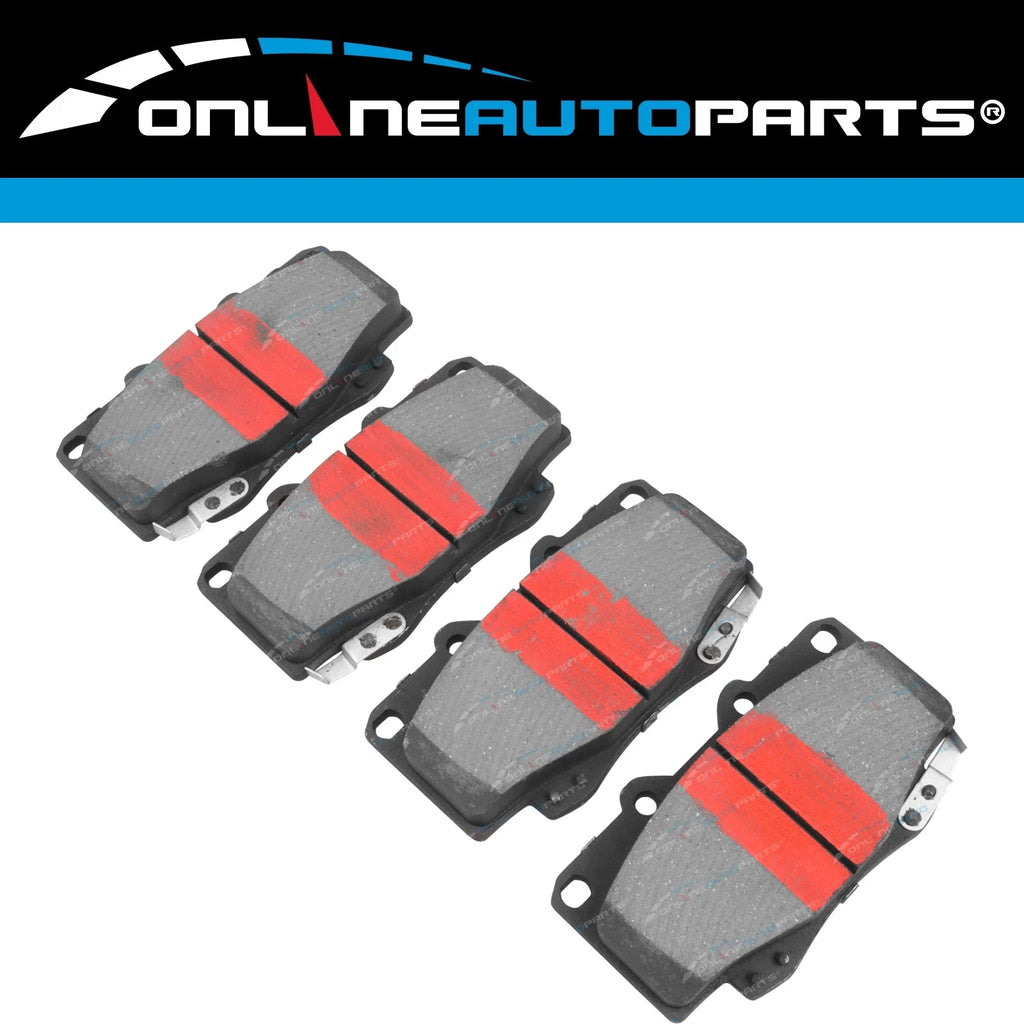 Front Disc Brake Pads for Toyota Hilux 4x4 GGN25R KUN25R KUN26R TGN26R 2005~2016