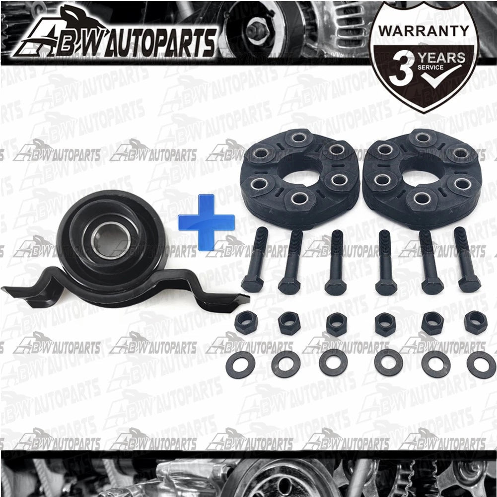 2 Tail shaft Couplings + Centre Bearing for Holden Commodore VX VY VZ V6 AUTO