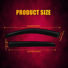 Load image into Gallery viewer, 4x Weather Shield Weathershield Window Visors for Ford Everest Next-gen 2022+