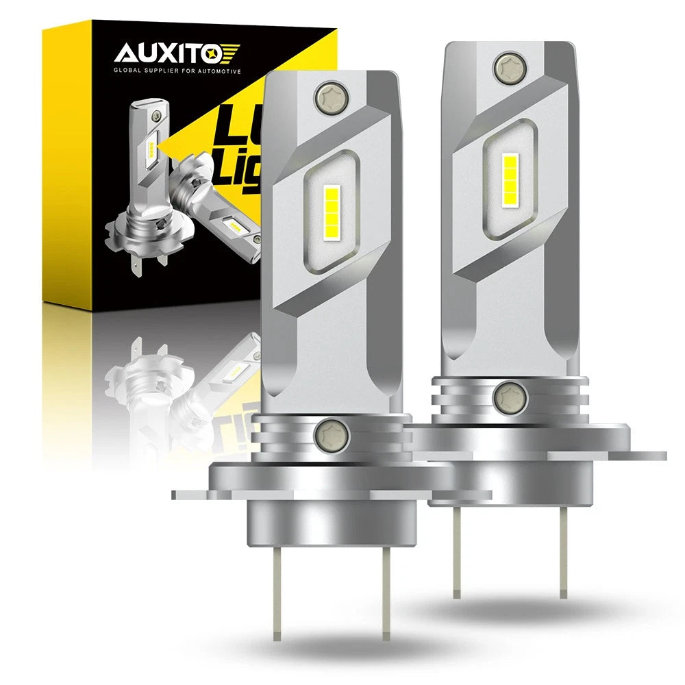 2x H7 LED Headlight Bulb Low High Beam 80W Super 22000LM Bright 6500K White 80W