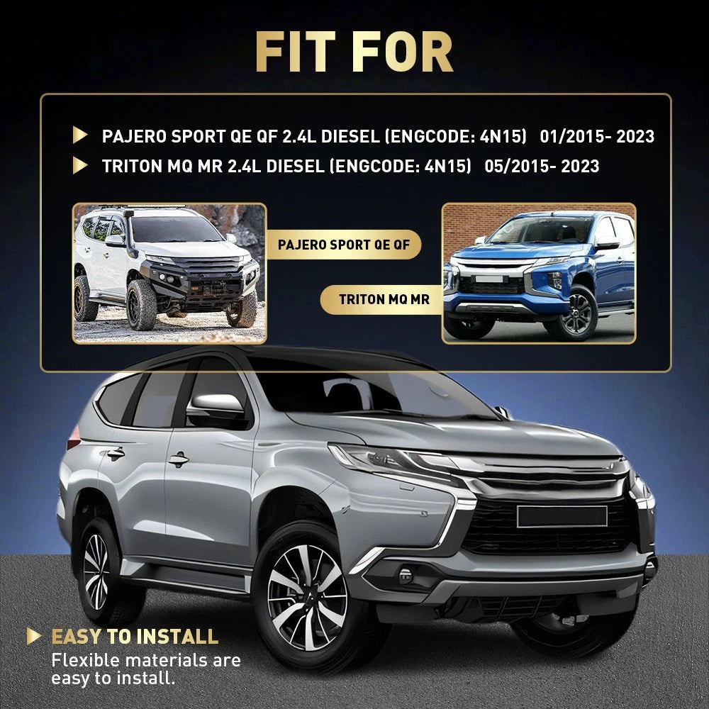 Intercooler Air Hose Kit Cold & Hot Side for Mitsubishi Triton MQ MR Pajero Sport