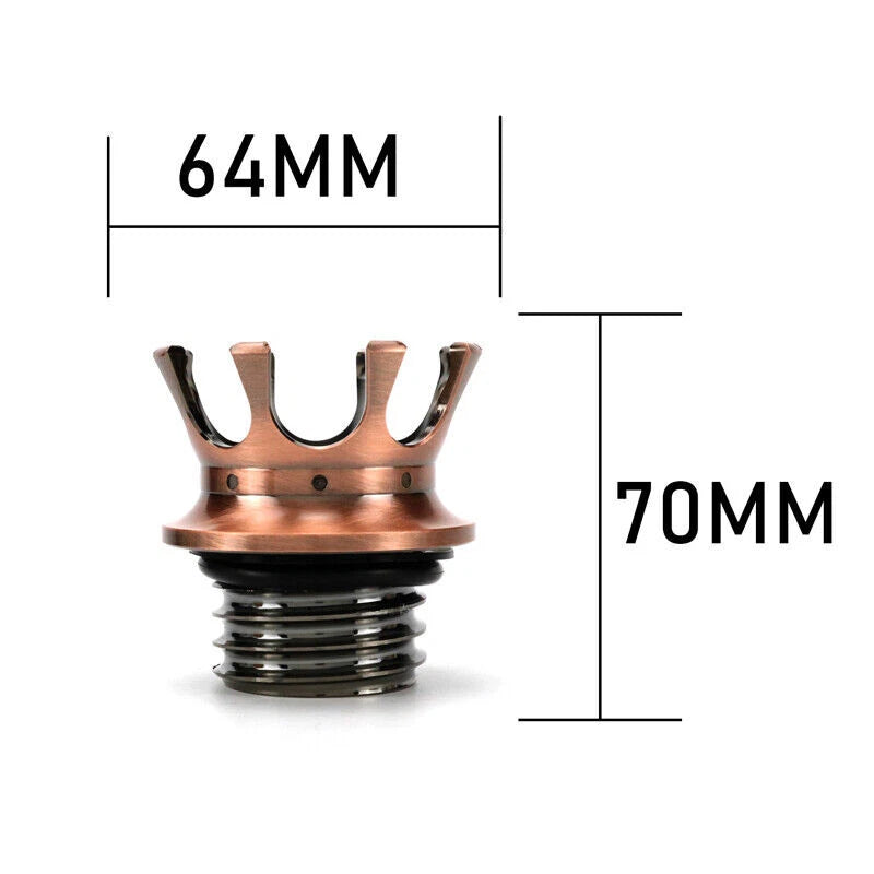 Motorcycle Fuel Gas Tank Oil Cap Cover for Harley Sportster XL 883 1200 48 72 ST