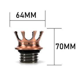 Aluminum Fuel Gas Tank Oil Cap Cover for Harley Sportster XL 883 1200 48 72