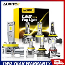 Load image into Gallery viewer, AUXITO 2x H8 H9 H11 LED Headlight Bulbs Kit Hi Low Beam 3000K White Amber A