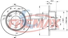 Load image into Gallery viewer, Fremax Rear Disc Rotors for Citroen Xantia 1.9 2.0 3.0 X2 98-03