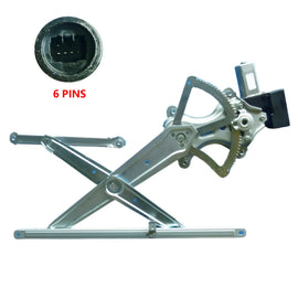 Front Right Window Regulator W/Motor 6 Pin for Toyota RAV4 ACA21 23 4Dr 2000 -06