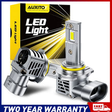 Load image into Gallery viewer, AUXITO 2X 9005 LED Fog Light Bulb Driving Lamp 6500K White Beam High Beam Low A